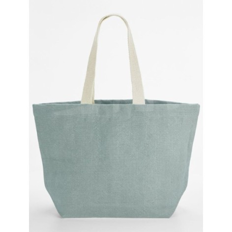 Soft Washed Jute Beach Bag