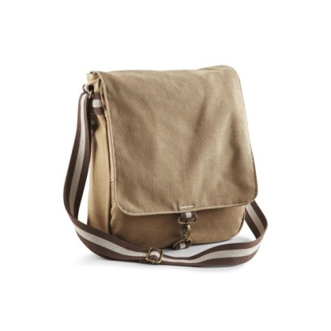 Vintage Canvas Messenger