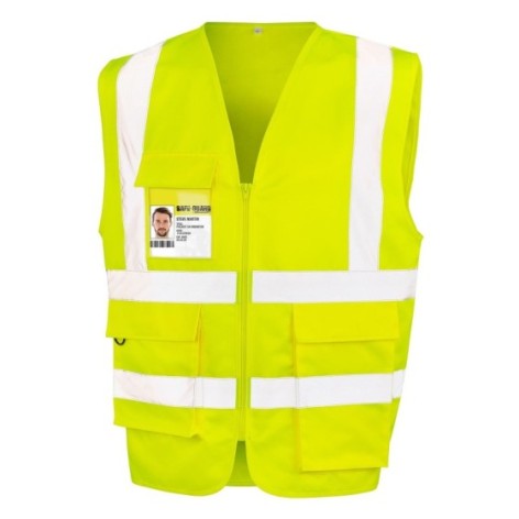 Heavy Duty Polycotton Security Vest