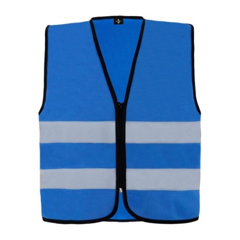 Korntex Safety Vest with Zipper   Cologne