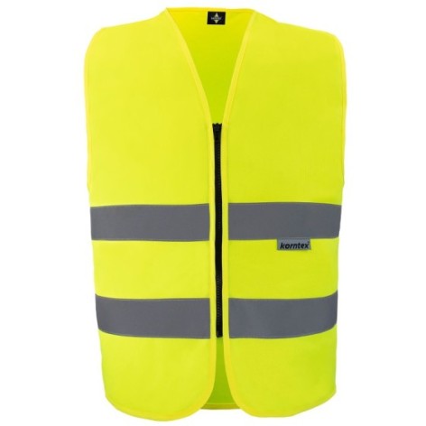 Korntex Safety Vest with Zipper   Cologne