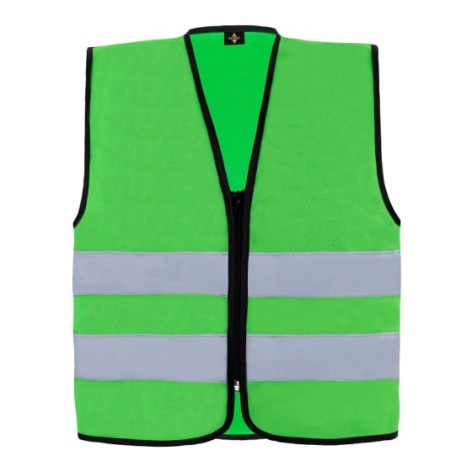 Korntex Safety Vest with Zipper   Cologne