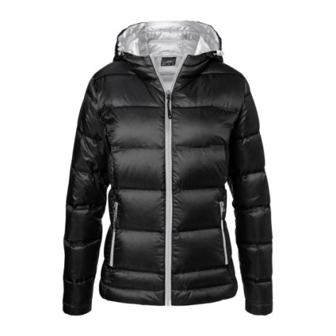 Ladies' Hooded Down Jacket