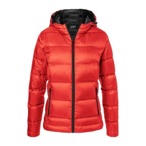 Ladies' Hooded Down Jacket