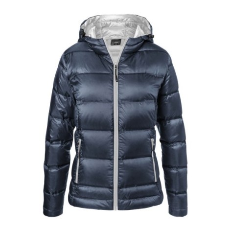 Ladies' Hooded Down Jacket