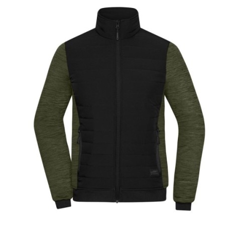 Ladies' Padded Hybrid Jacket