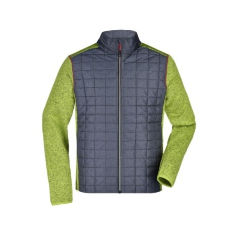 Men's Knitted Hybrid Jacket