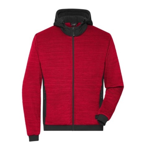 Menâs Padded Hybrid Jacket