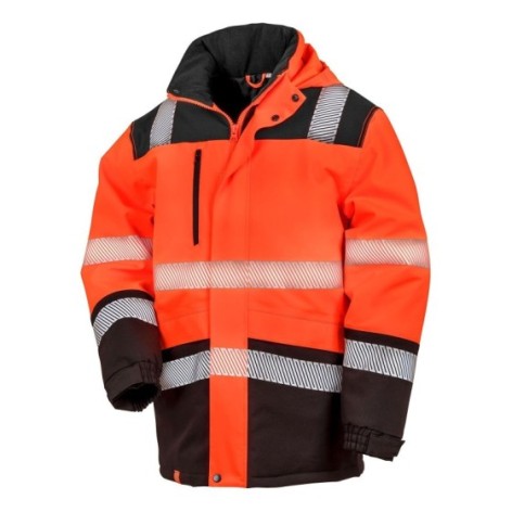 Printable Waterproof Softshell Safety Coat