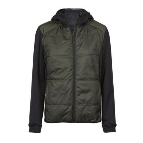 Womens Hybrid-Stretch Hooded Jacket