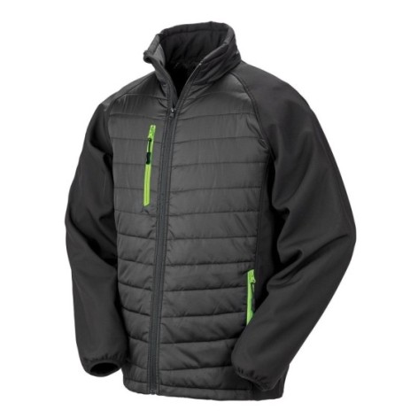 Black Compass Padded Softshell