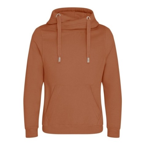 Cross Neck Hoodie