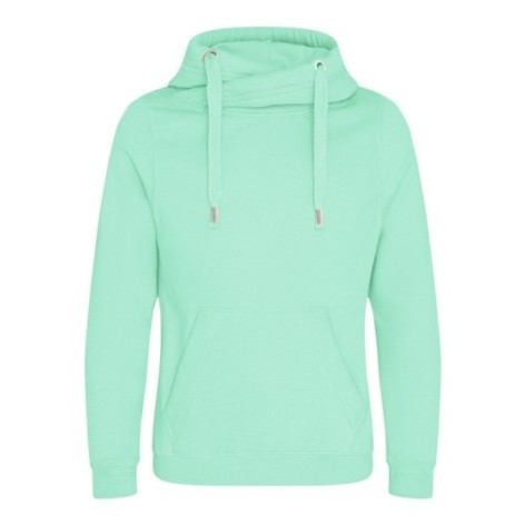 Cross Neck Hoodie