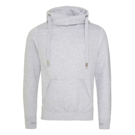 Cross Neck Hoodie