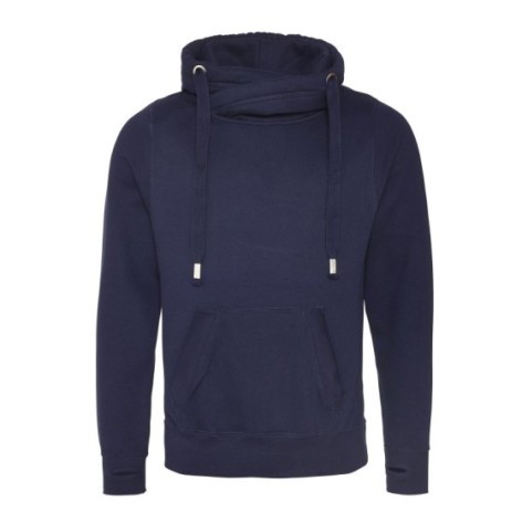 Cross Neck Hoodie